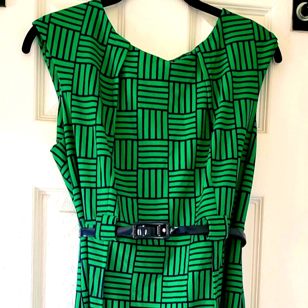 Green & Blue gorgeous dress, size Medium